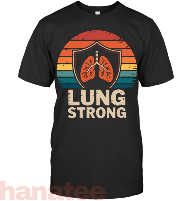 Lung Strong Vintage Sunset