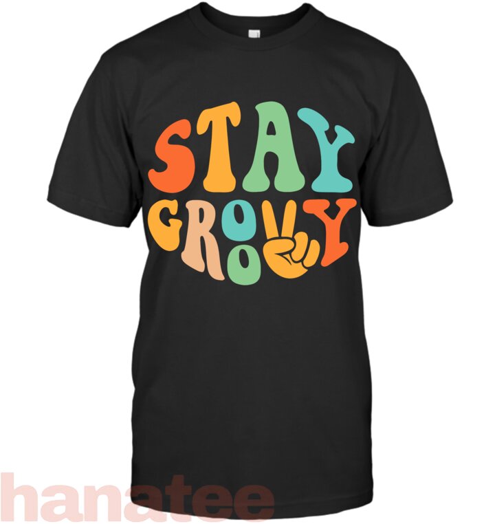 Stay Groovy Hippie Peace Sign