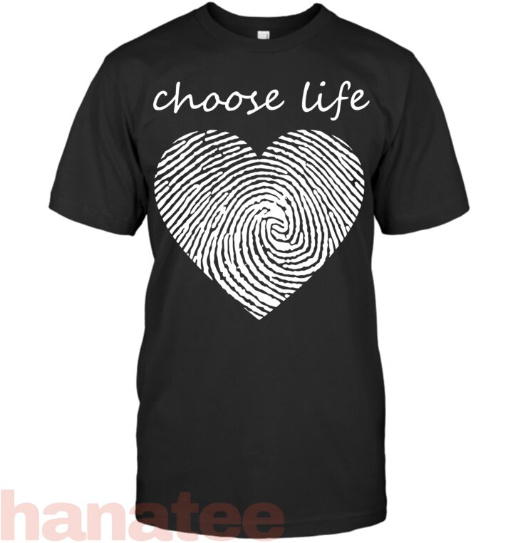 Choose Life Pro Life Fingerprint