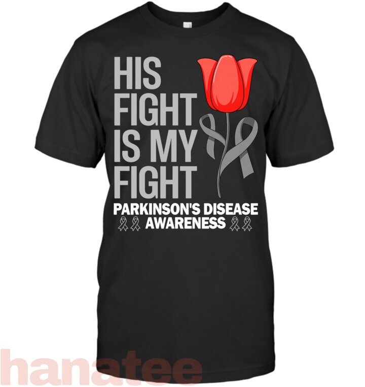 Parkinson_s Disease Awareness Gray Ribbon Tulip
