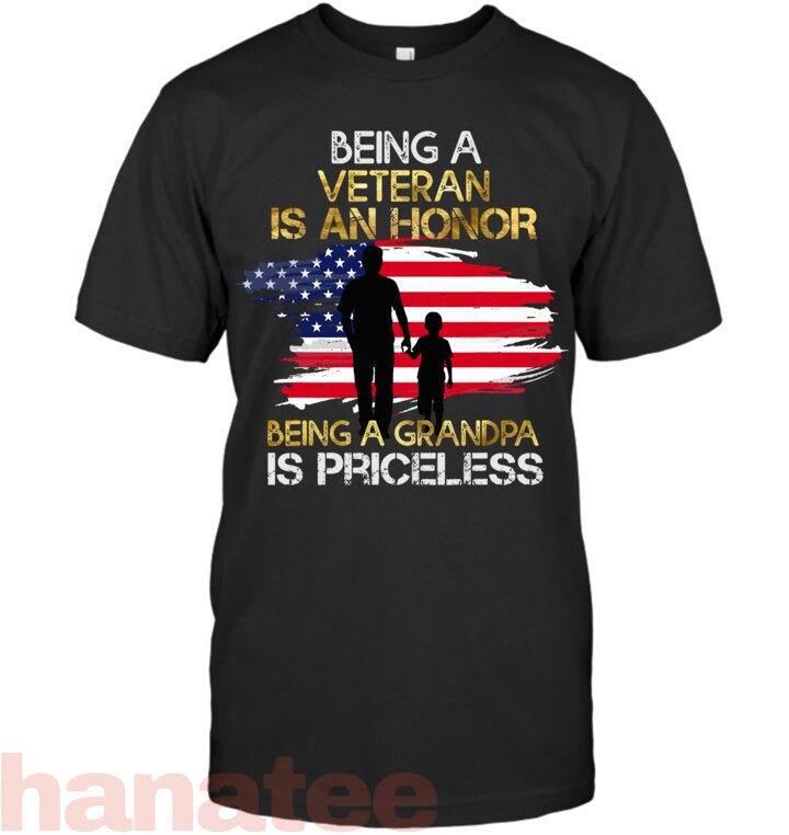 Gift For Veteran Grandpa T-Shirt