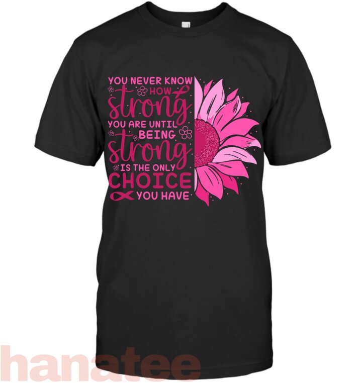 Breast Cancer Sunflower Pink