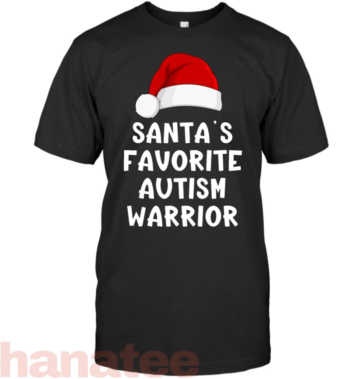 Christmas Santa_s Favorite Autism Warrio