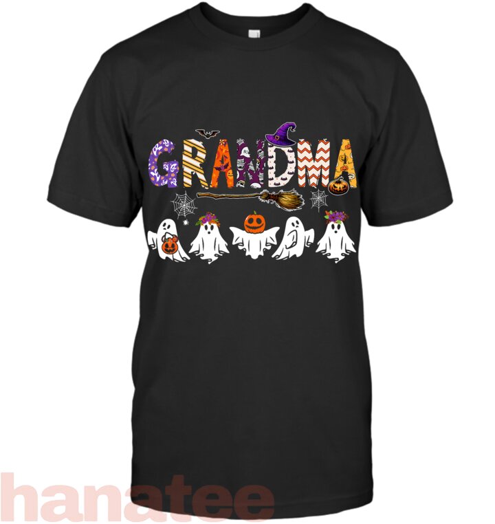 Grandma Halloween Boo Ghost Horror Costume