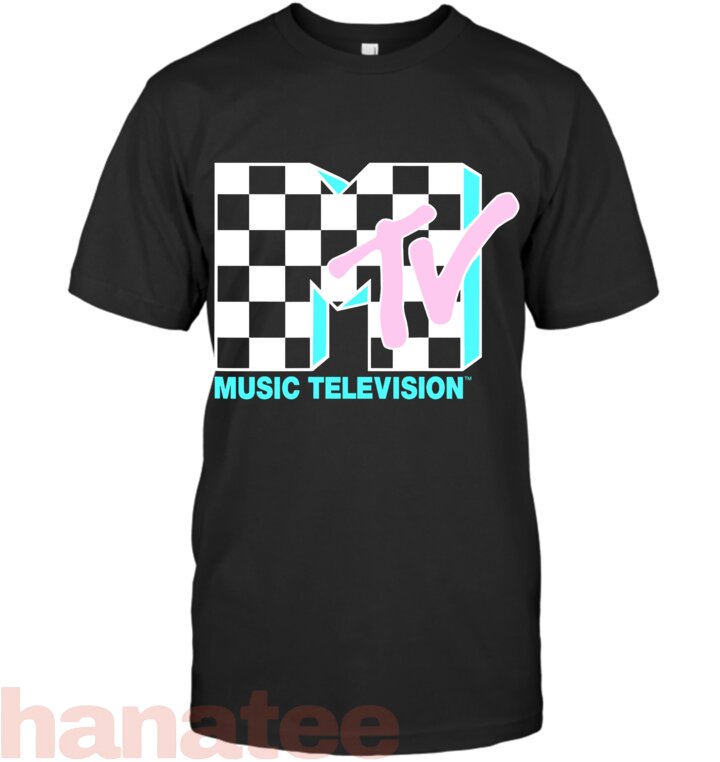 Neon Checkered Music TV