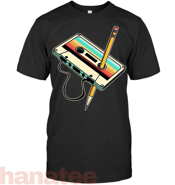 Retro Party Costume Nostalgia Cassette