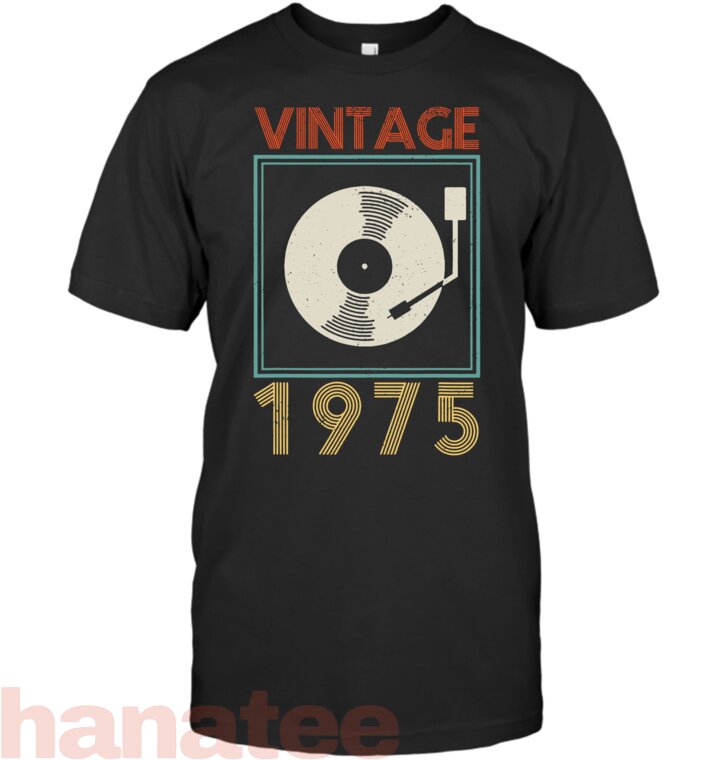 1975 Vintage Vinyl Record Turntable