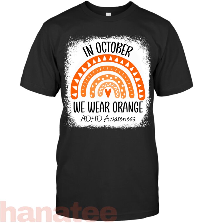 October We Wear Orange ADHD