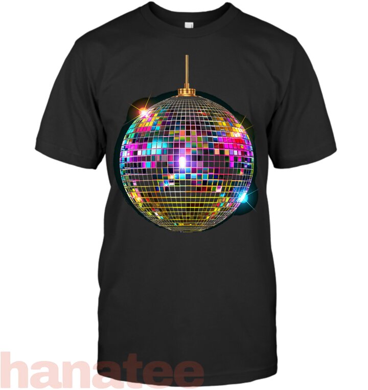 Colored Disco Ball Vintage House Cool Party