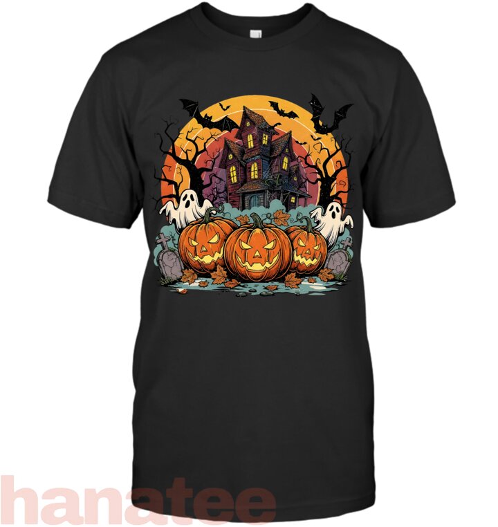 Spooky Ghost Haunted House Halloween