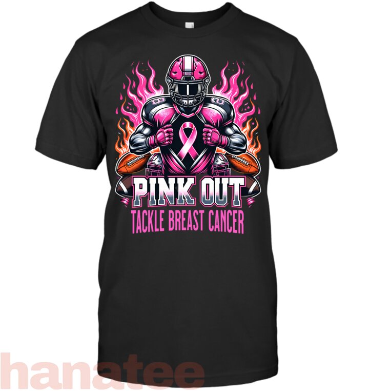 Pink Out Tackle Breast Cancer  American Football