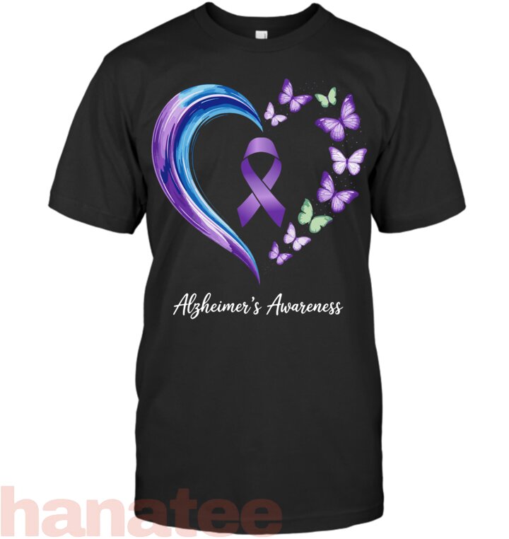 Alzheimer_s Awareness Alzheimer For Women Alz T-Shirt