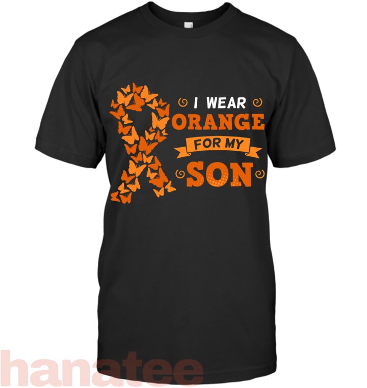 I Wear Orange For My Son Leukemia Blood