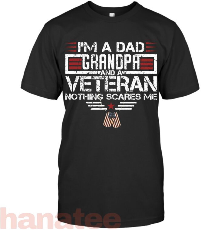 I_m A Dad Grandpa And Veteran Retro