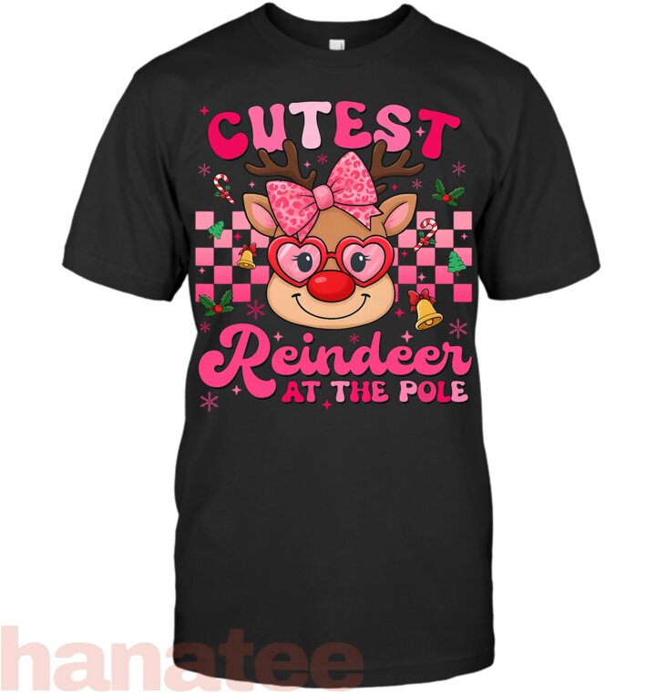 Cutest Reindeer At The Pole Christmas