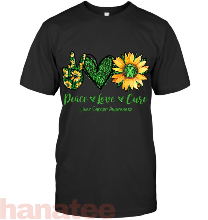 Daisy Flower Peace Love Cure Liver Cancer