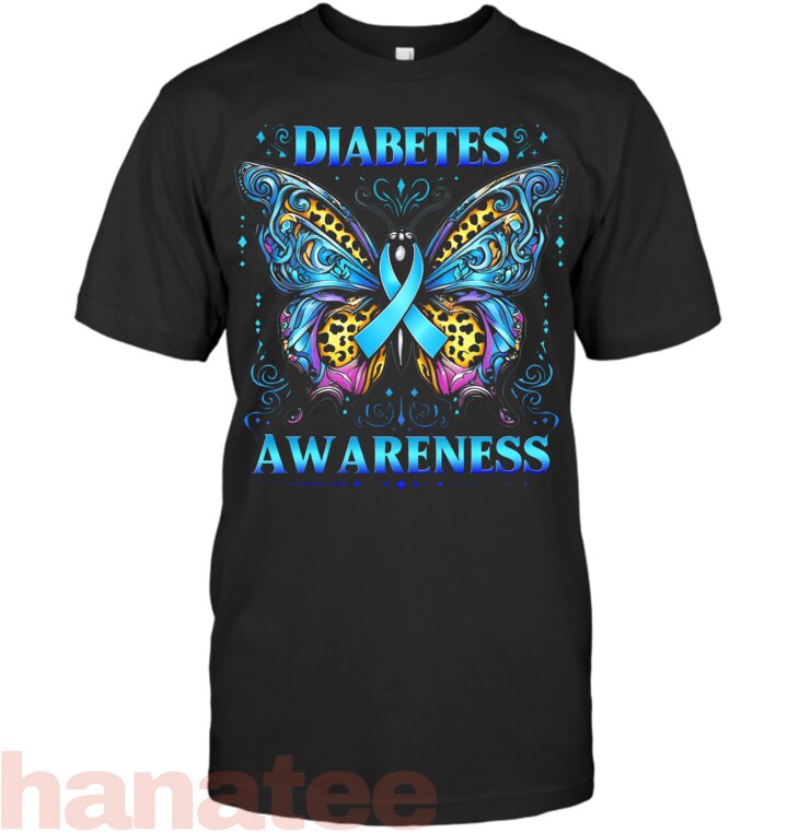 Diabetes Awareness Butterfly T1D