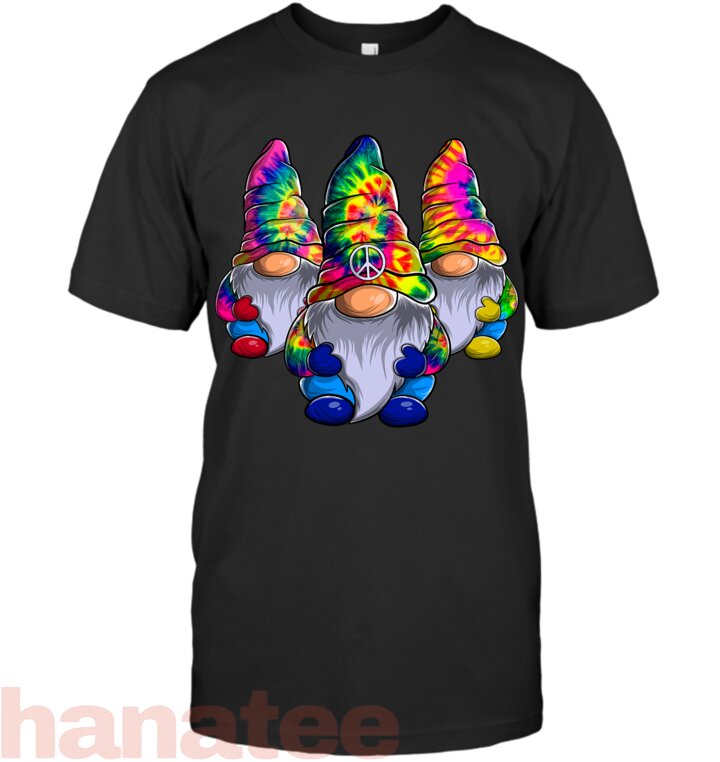 Three Hippie Gnomes Peace