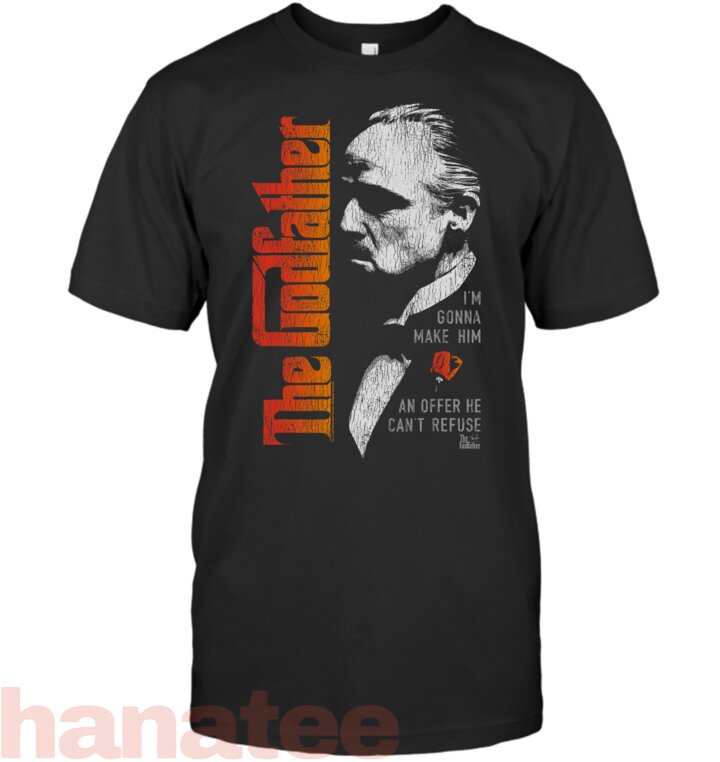 The Godfather Don Vito Corleone Movie Quote T-Shirt