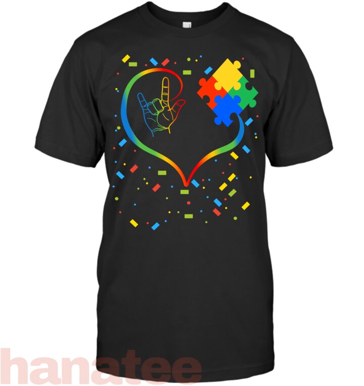 Autism Awareness Special Teacher ASL
