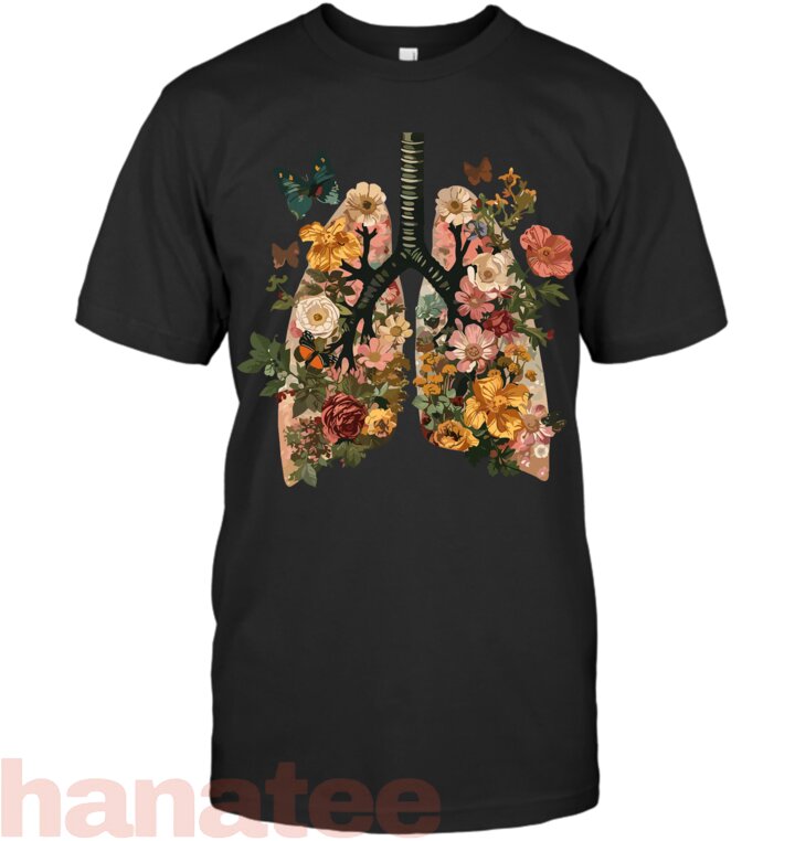 Lungs Made Flowers Blossoming