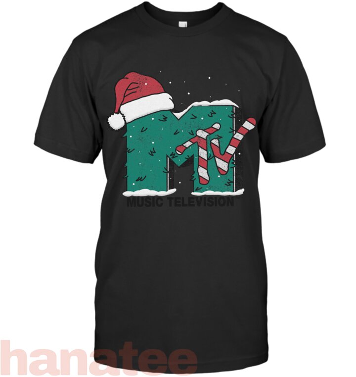 Music Television Candy Cane Christmas