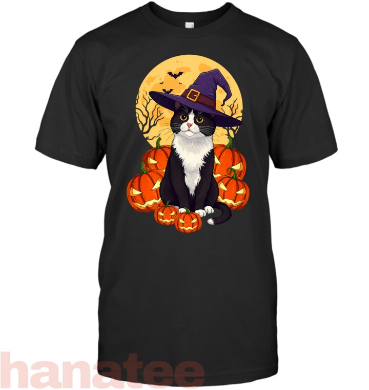 Black Cat Halloween Pumpkin