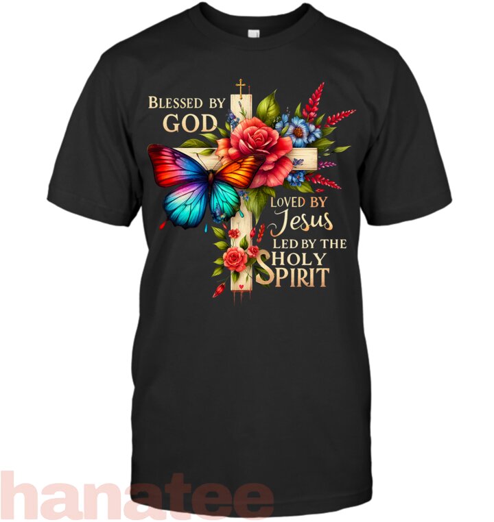 Butterfly Jesus Easter Day Blessed by God
