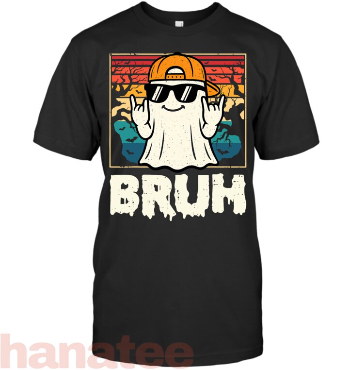 Bruh Halloween Ghost