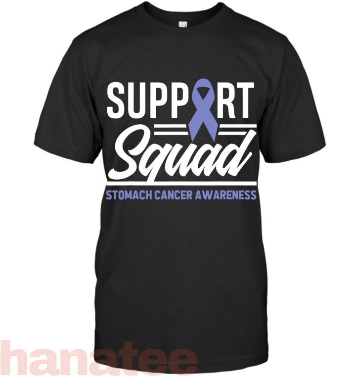 Stomach Cancer Support Squad Stomach Cancer Awareness T-Shirt