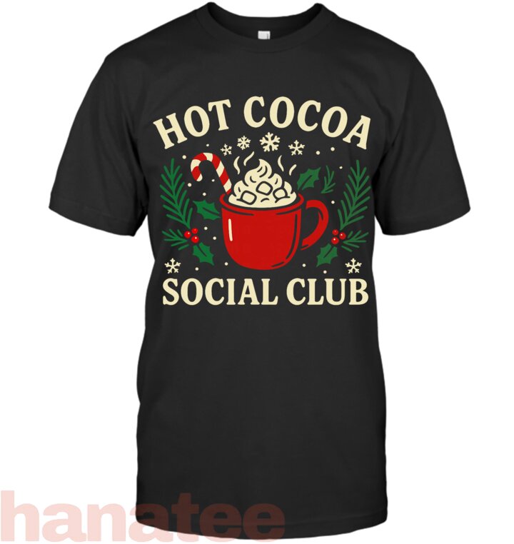 Hot Cocoa Social Club Cozy Winter Christmas