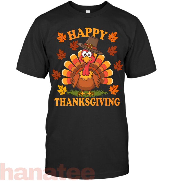 Happy Thanksgiving Funny Turkey Family Dinner