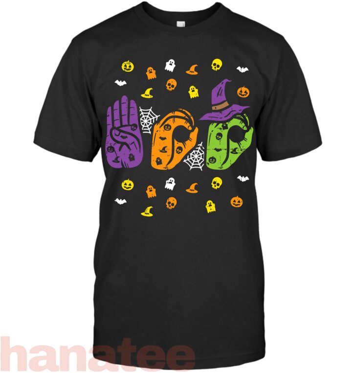 Boo Hands Sign Language Pride  Halloween