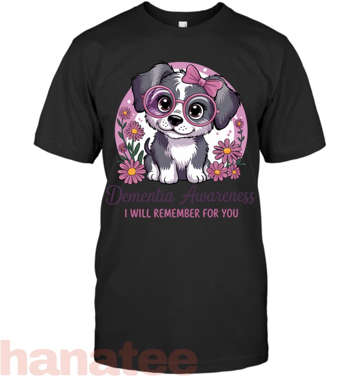 I Will Remember For You Dog Dementia Alzheimer_s Awareness