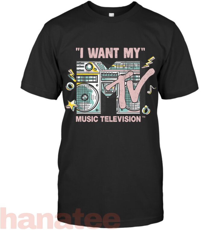I Want My Retro Boombox Music TV