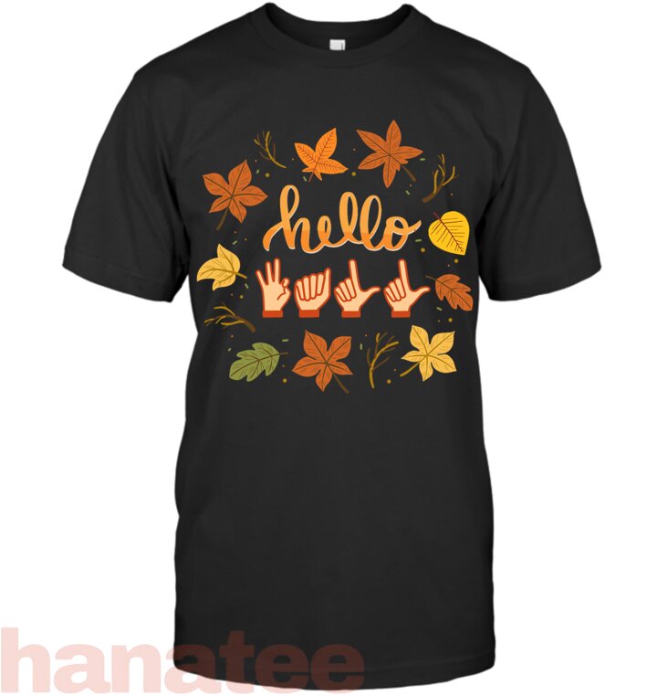ASL Hello Fall