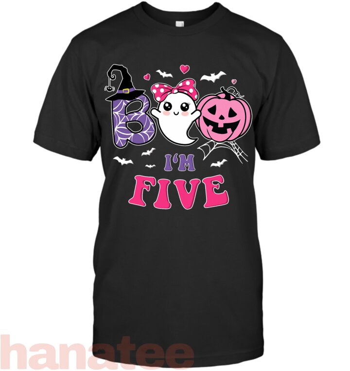 I_m Five Year 5th Birthday Halloween