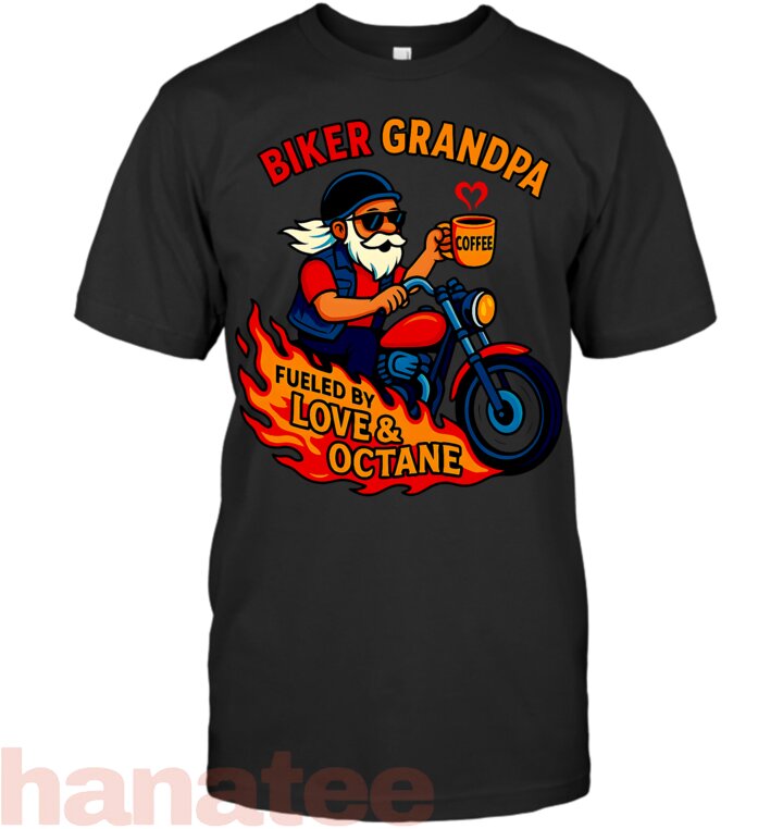 Biker Grandpa Motorcyle Coffee Lovers