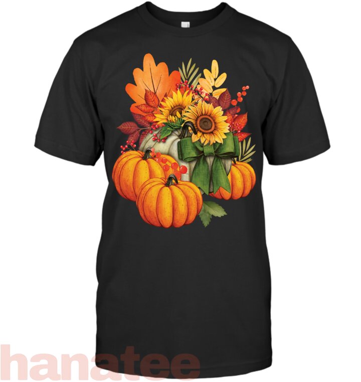 Thanksgiving Pumpkin Sunflower Fall Autumn