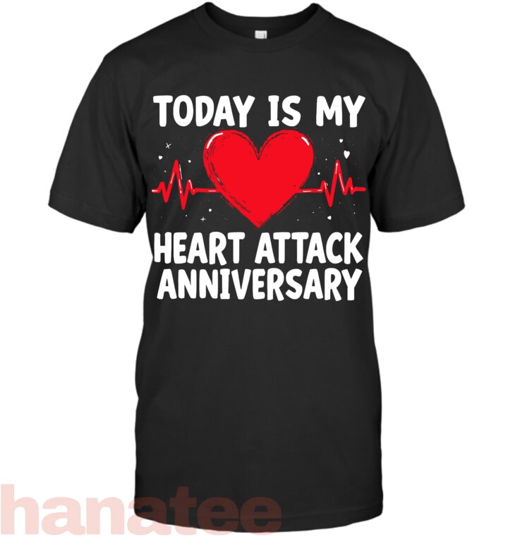 Open Heart Diseases Heart Attack Anniversary Surgery-Heart T-Shirt