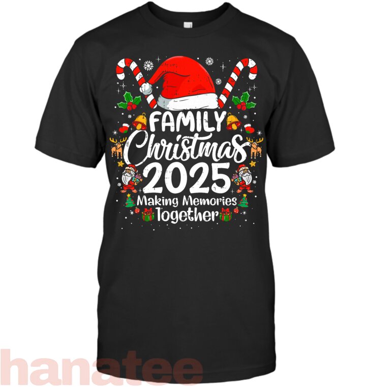 Family Christmas 2025 Matching Outfit Xmas Squad Santa