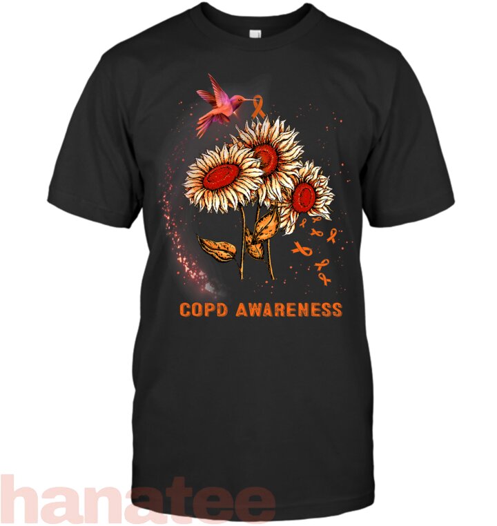 Hummingbird Sunflower COPD Awareness