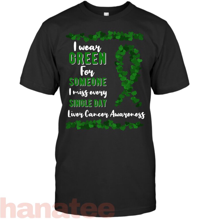 Liver Cancer Green Ribbon Jaundice T