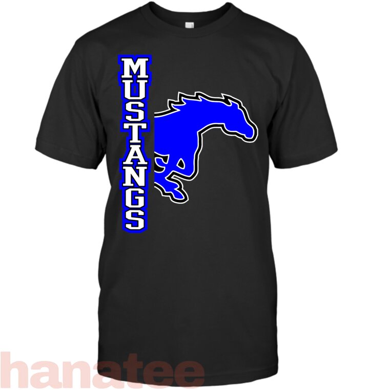 Blue Mustangs School Spirit