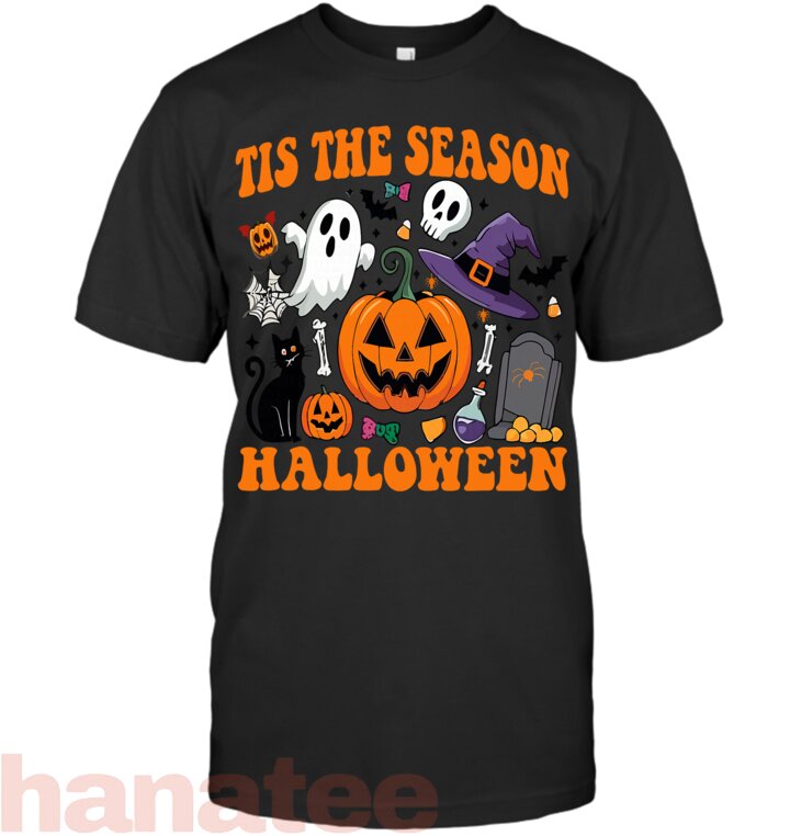 Tis The Season Halloween Pumpkin