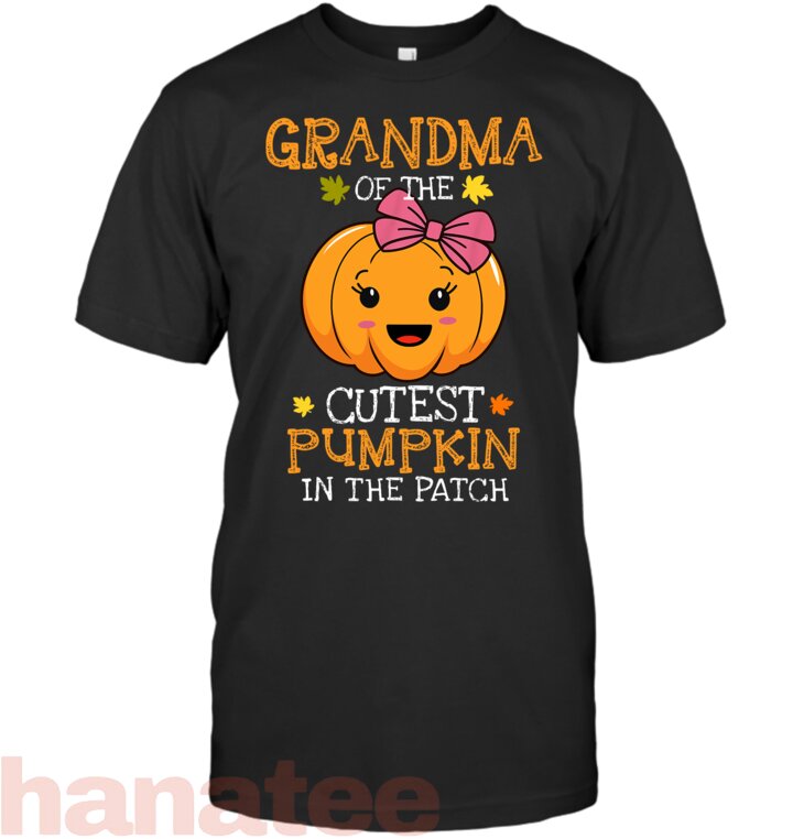 Grandma Of The Cutest Pumpkin Halloween