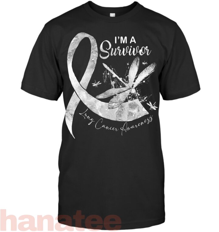I_m A Survivor Lung Cancer Dragonfly