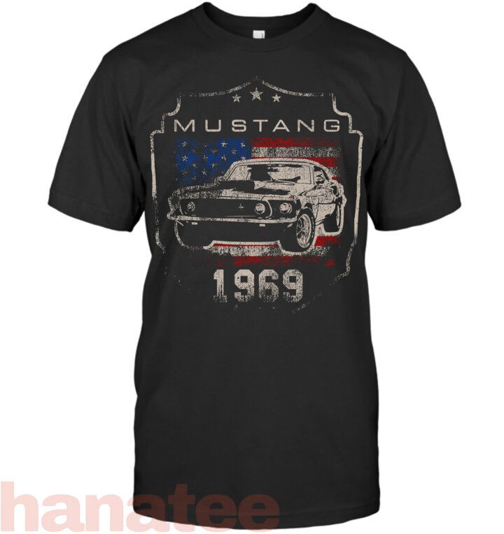 Ford Mustang 1969 Flag