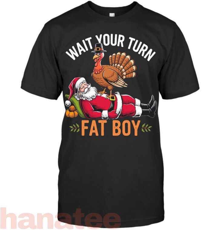 Thanksgiving Christmas Turkey vs Santa