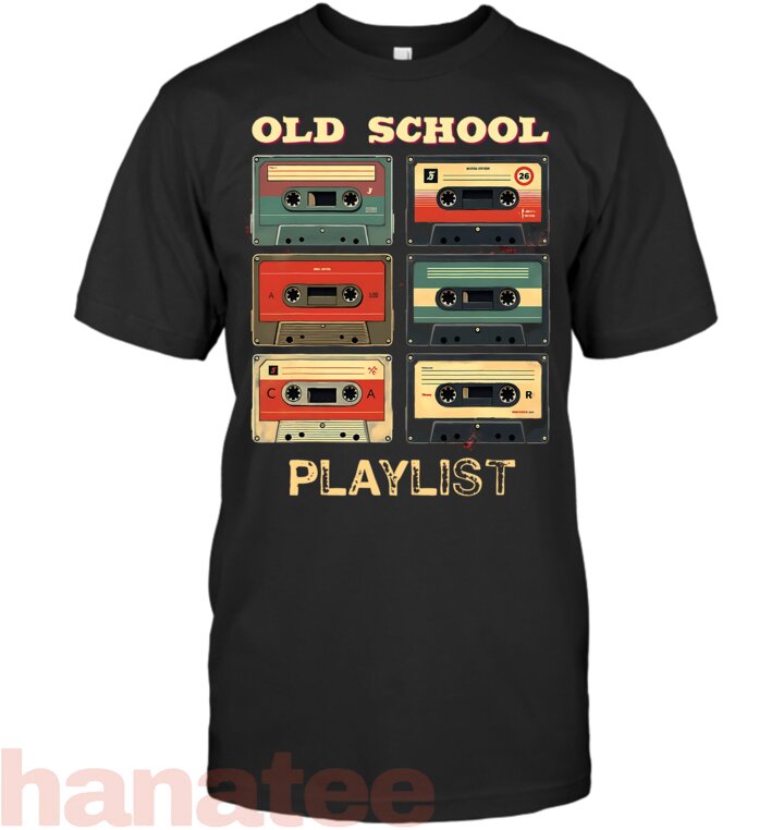 Old School Playlist Vintage Cassette Nostalgic Memory